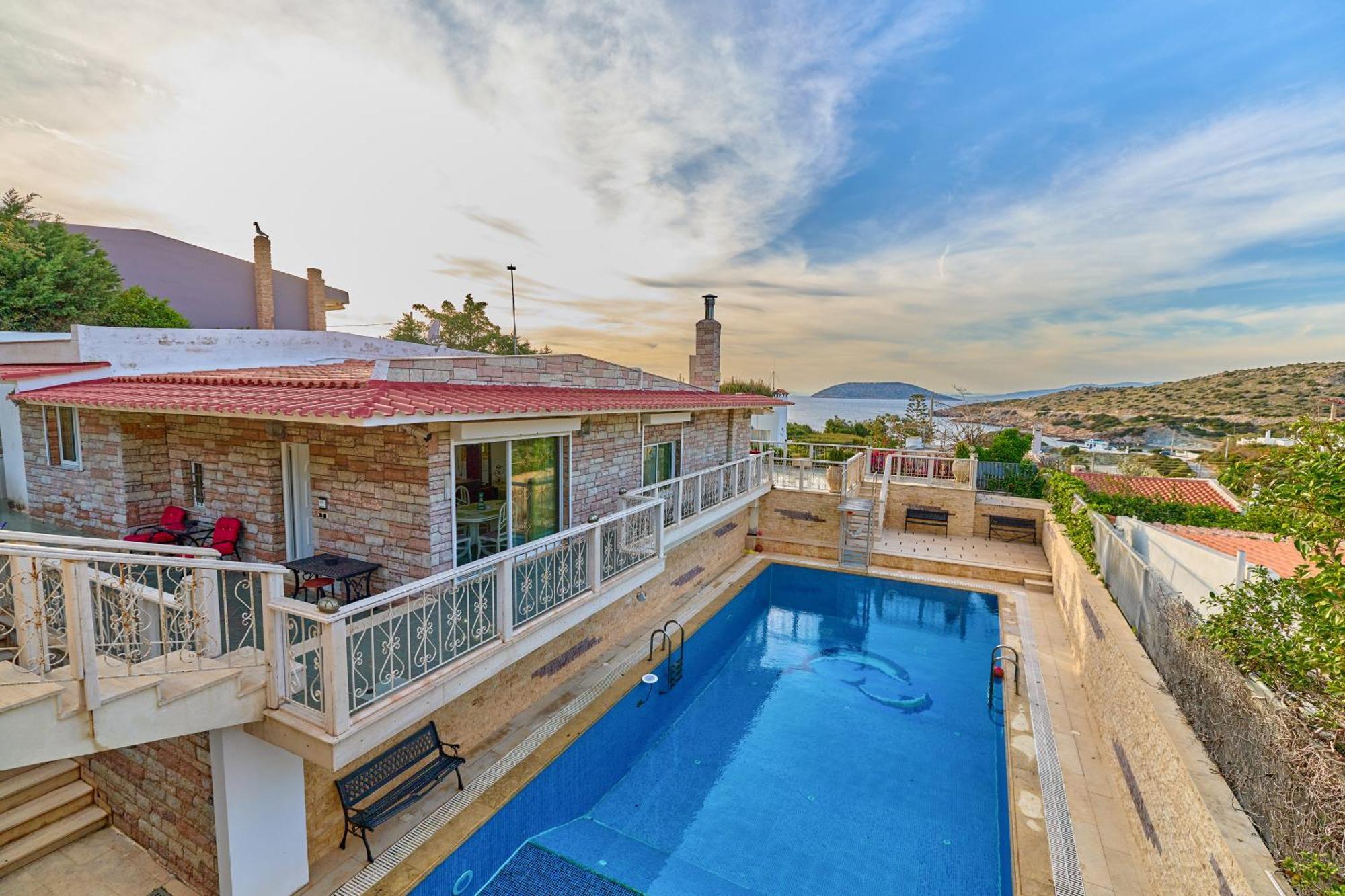 The Mardim Villa Sounion Exterior foto