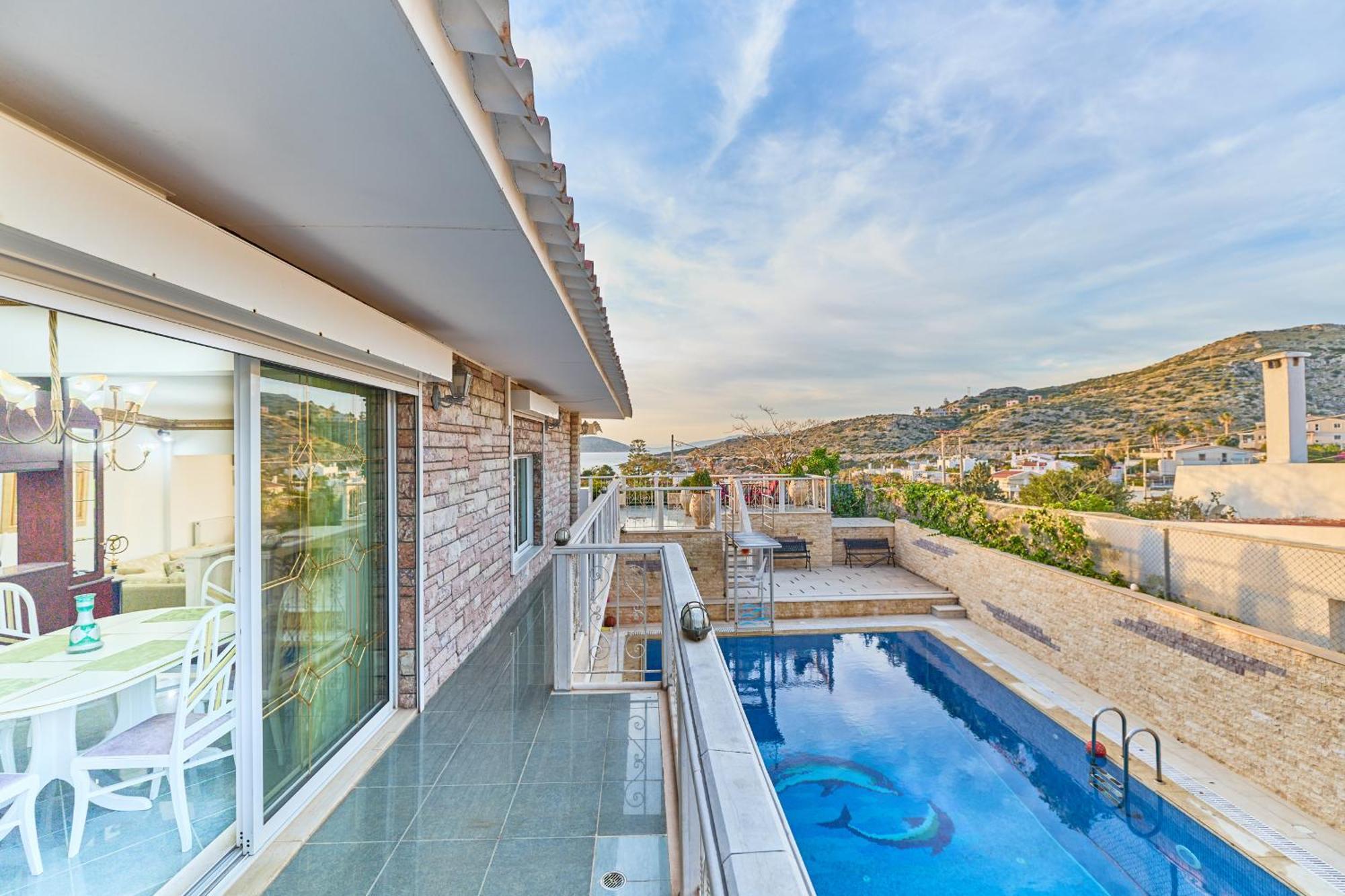 The Mardim Villa Sounion Exterior foto